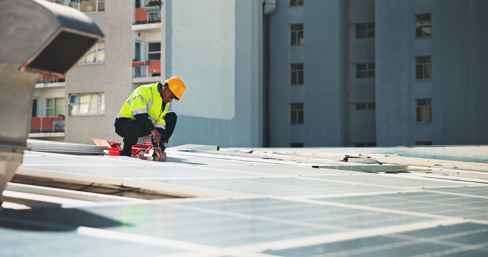 Commercial roof replacement