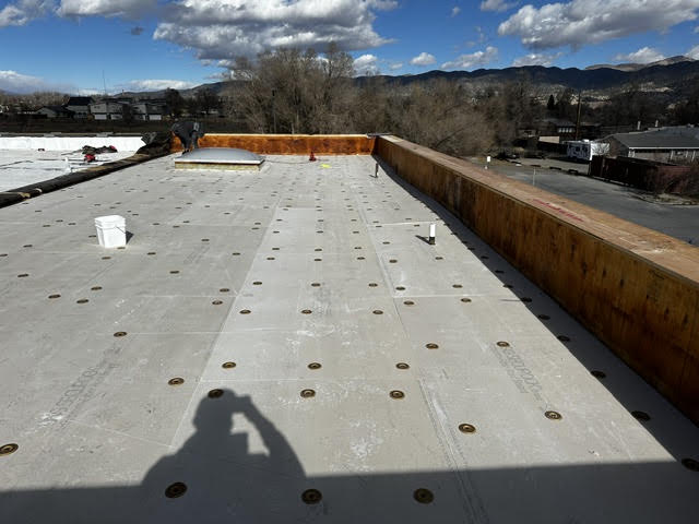 Commercial roofing project by Calvin Turner Roofing
