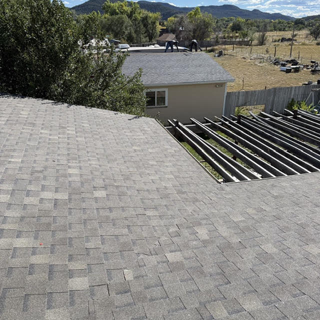 Colorado shingle roofing project