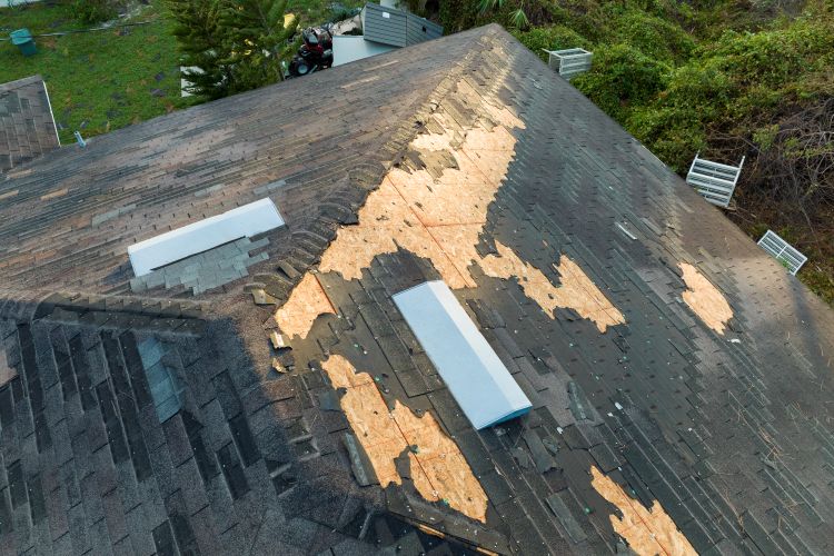 Residential roof repair